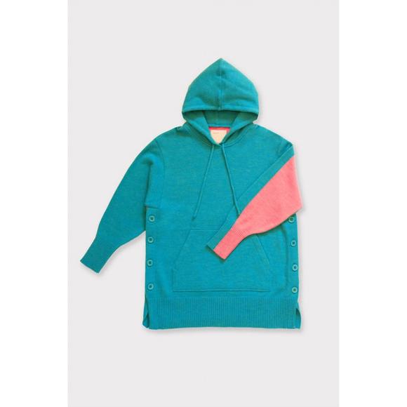 NEW ALDO MARTINS felis pullover in pink; green - Picture 2 of 3